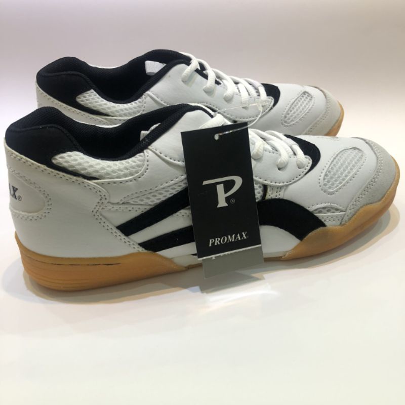 Giày Cầu Lông đế kép Nam Nữ Động Lực Promax Trắng