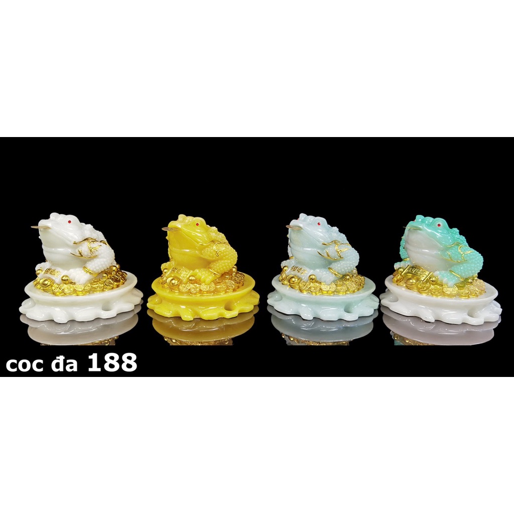 Vật Phẩm Phong Thủy Cóc 188 Ngậm Tiền - Phật Giáo Tường Thuận
