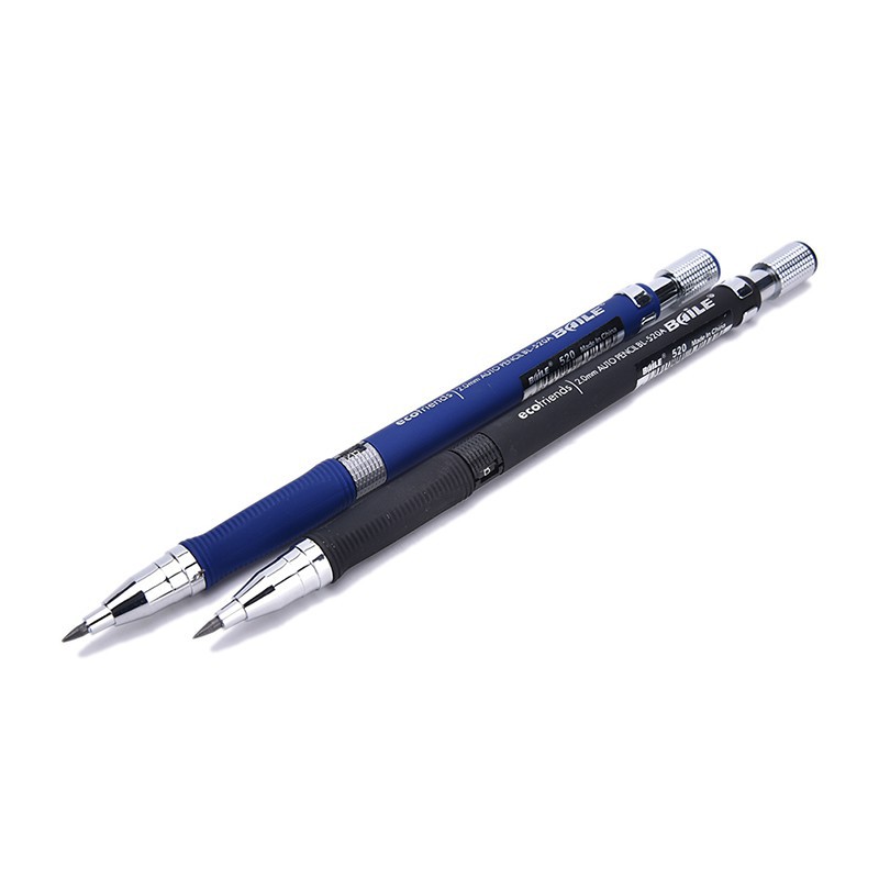 Hộp Đựng Bút Chì Màu Đen Ngòi 2.0mm Cho Học Sinh