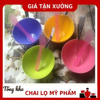 Bộ dụng cụ trộn mặt nạ cao cấp , tong kho chai lo