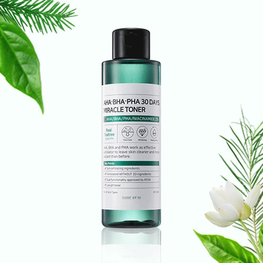 Nước hoa hồng Toner cho da mụn Some By Mi AHA-BHA-PHA 30 Days 150ml - Hàn Quốc chính hãng