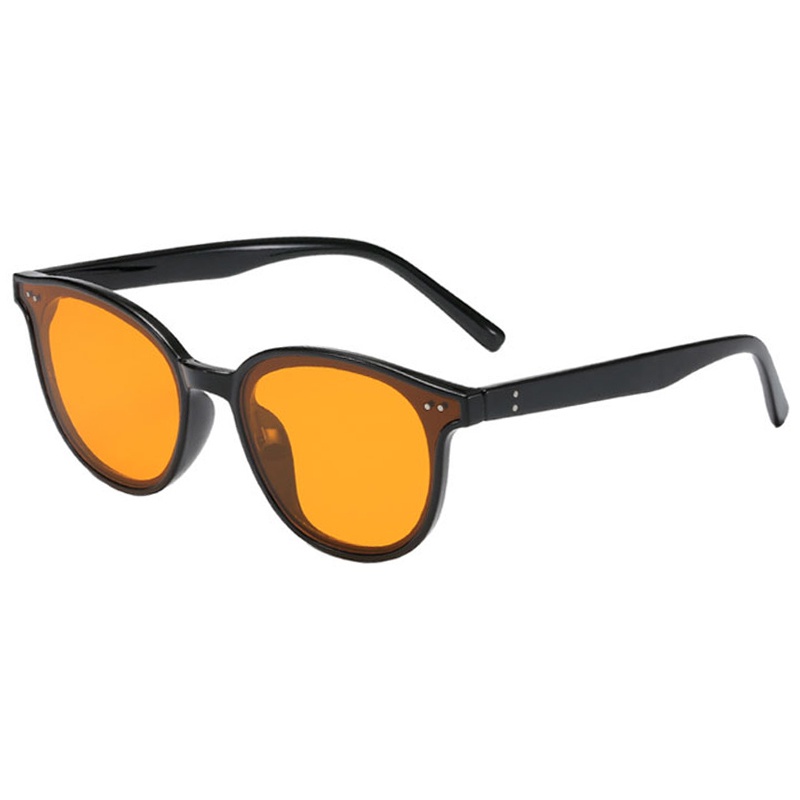 Kính Mát Gọng Tròn Chống Tia Cực Tím Thời Trang Cao Cấp Cho Nam