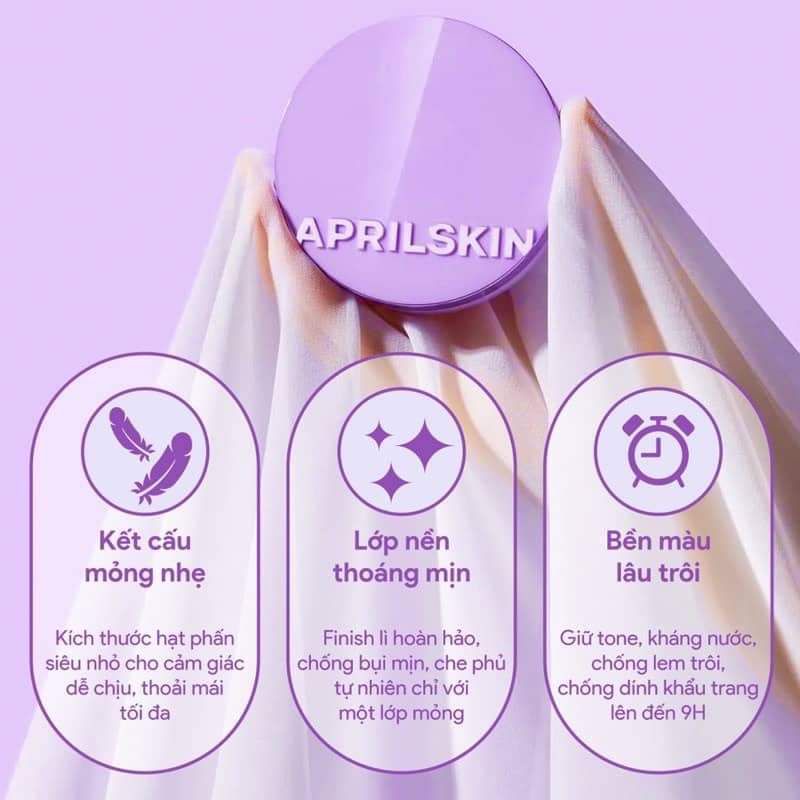 Phấn nước APRILSKIN Ultra Slim Cushion 15gx2ea