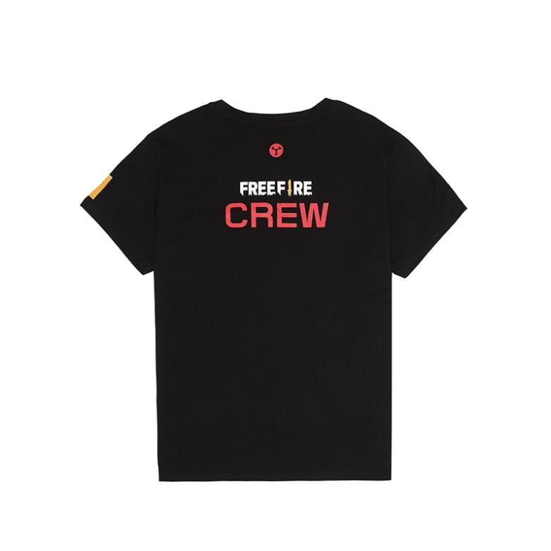 HOT- Áo Thun Free Fire Blood Demon Màu Đen 100% Cotton Size M L XL XXL -áo game HOT