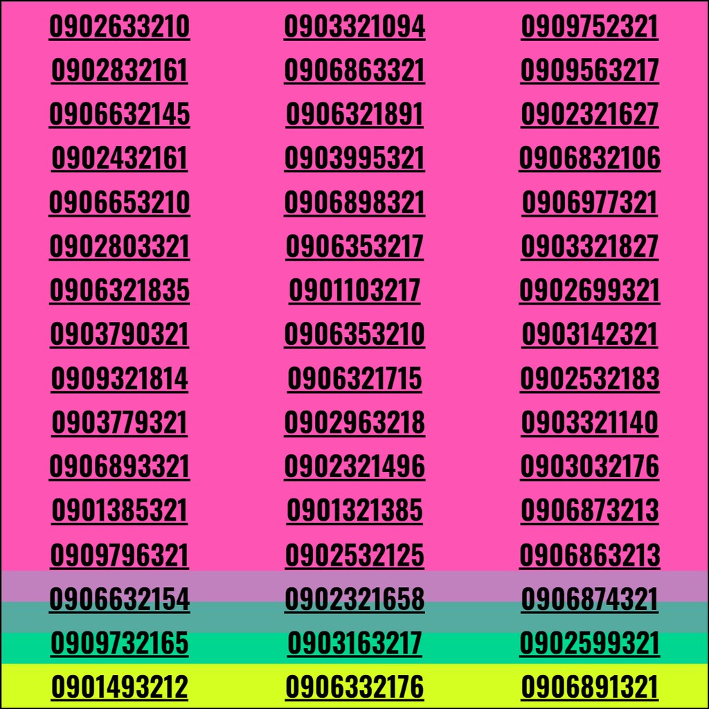 Sim số đẹp 4G giá rẻ mobifone lộc phát sảnh tiến