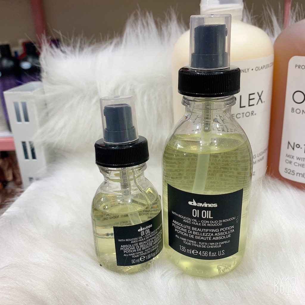 Tinh dầu Davines Oi Oil – 50ml/135ml, dưỡng tóc bóng, mềm mượt