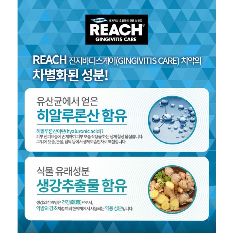 KEM ĐÁNH RĂNG REACH GINGIVITIS CARE HÀN QUỐC 120G