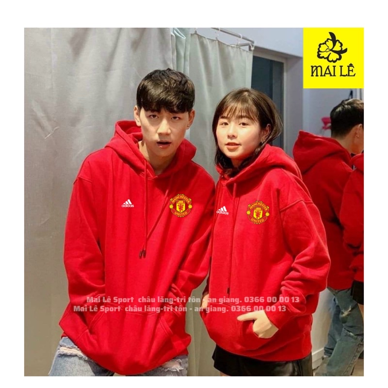 Bóng đá nam mu đỏ manchester unated teamview áo khoát nỉ ấm mai lê beck sport