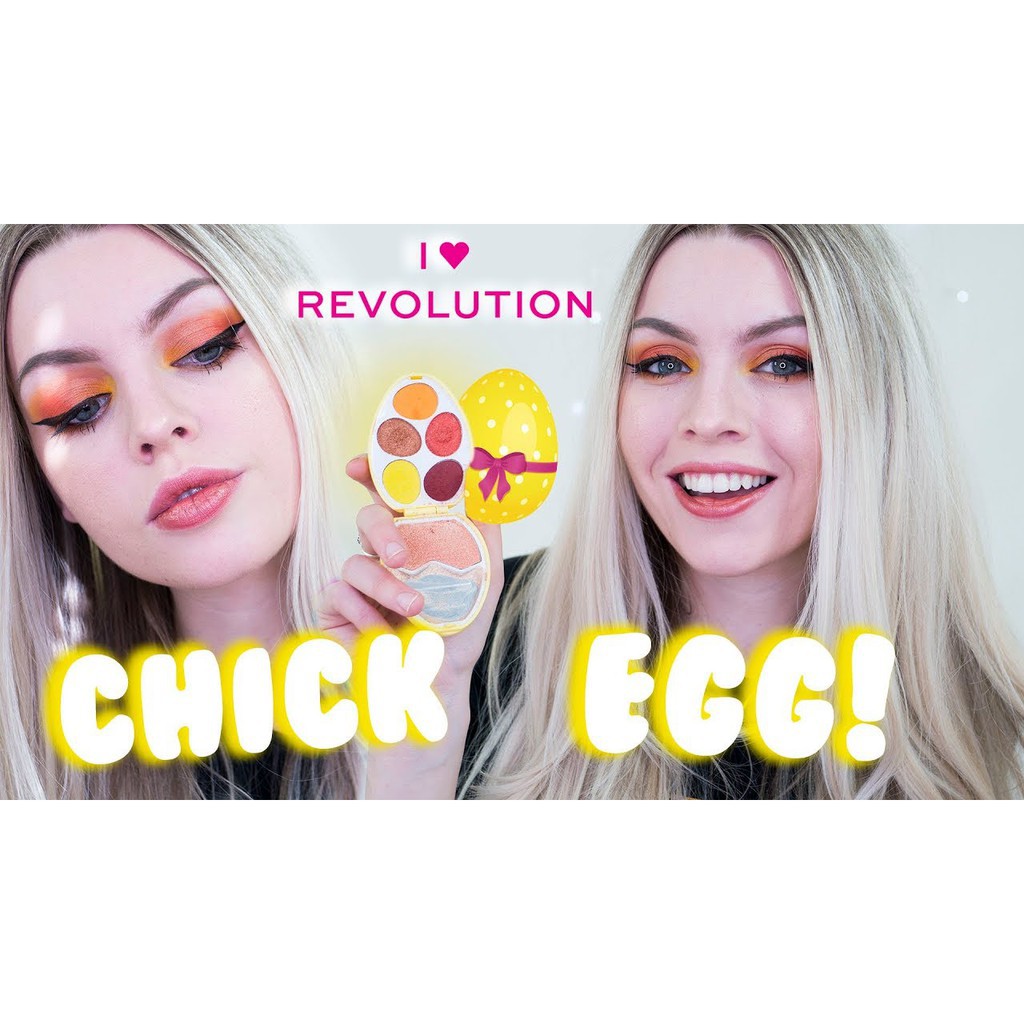 Bảng Phấn Trang Điểm Revolution Trứng Phục Sinh I Heart Revolution Easter Egg Palette ( 7 Ô)