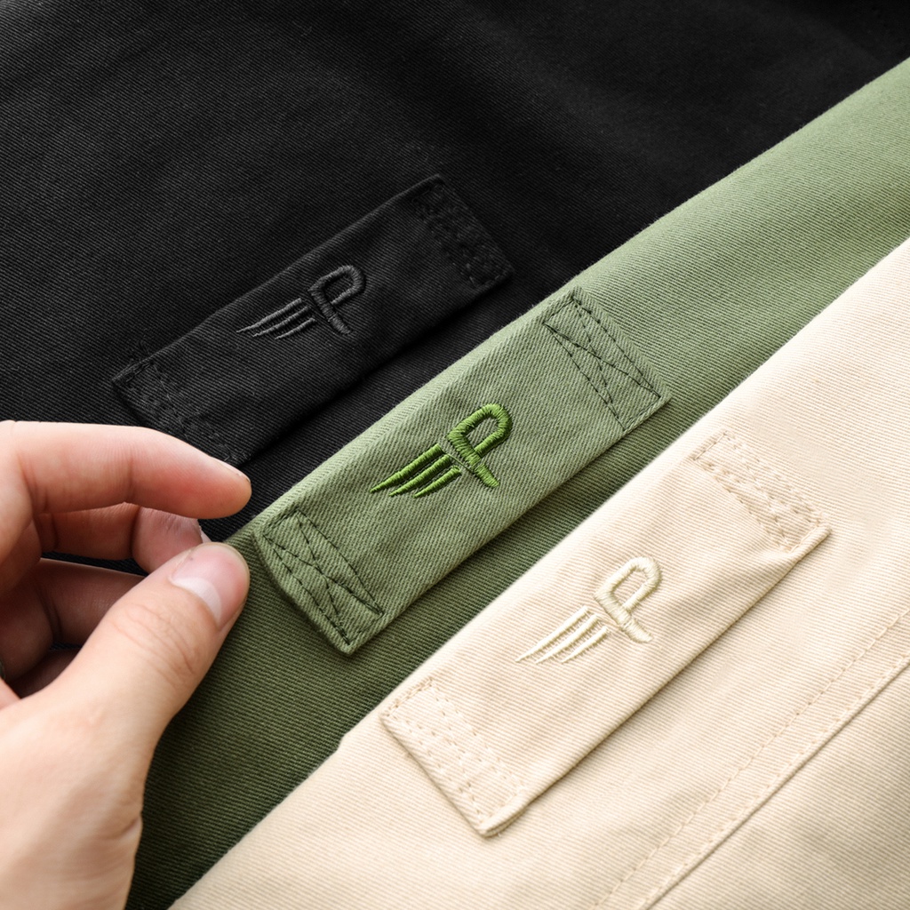 Áo khoác kaki nam basic cổ đứng cao cấp Pigofashion Zakkj02