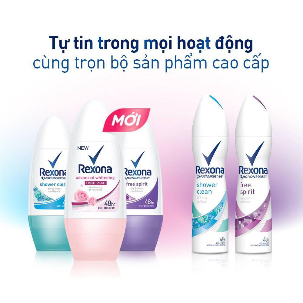 Lăn khử mùi Rexona Free Spirit chai 50ml | BigBuy360 - bigbuy360.vn