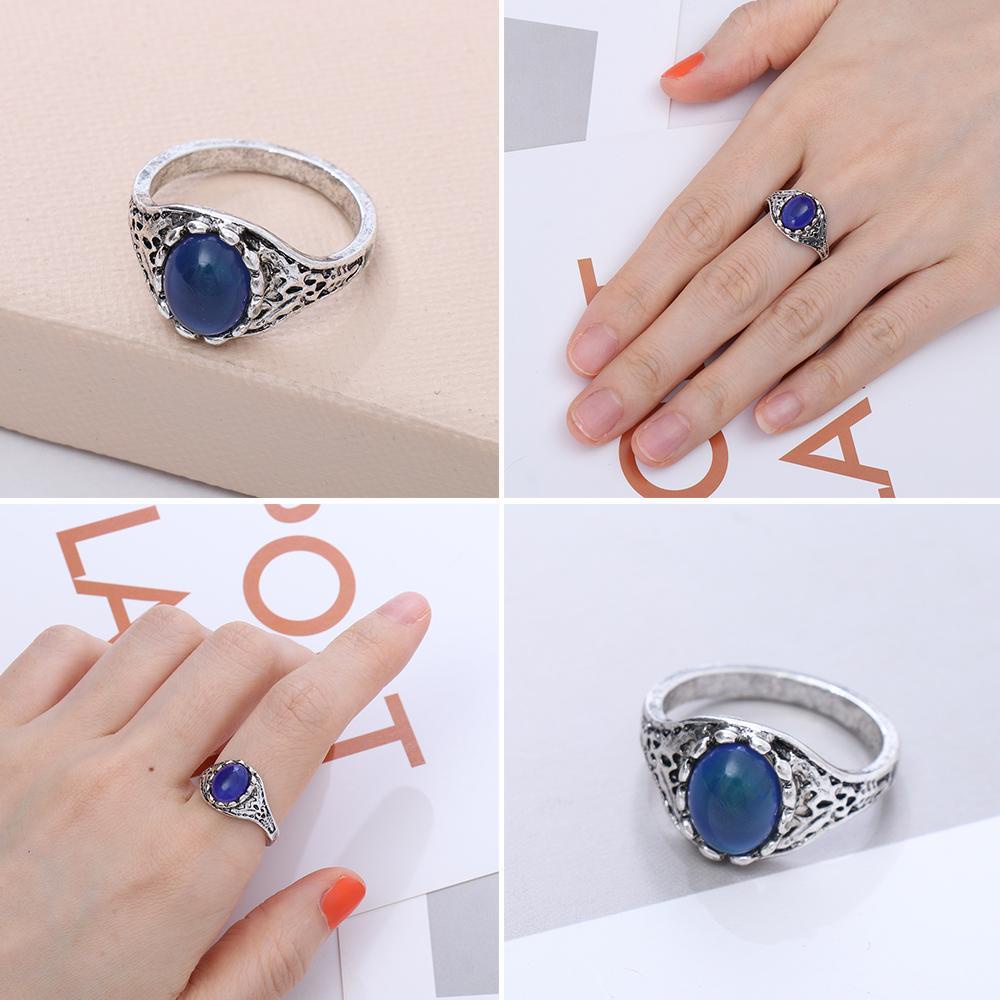 Nhẫn Thời Trang Sáng Tạo Điều Khiển Nhiệt Độ Cho Nữ