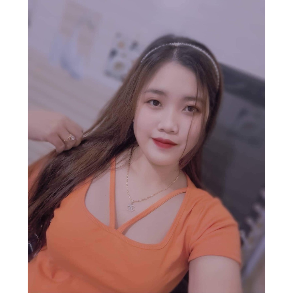 Áo Thun nữ Kiểu Tay ngắn Bigsize dễ thương,áo kiểu xẹc xy 2 dây chéo mã a26