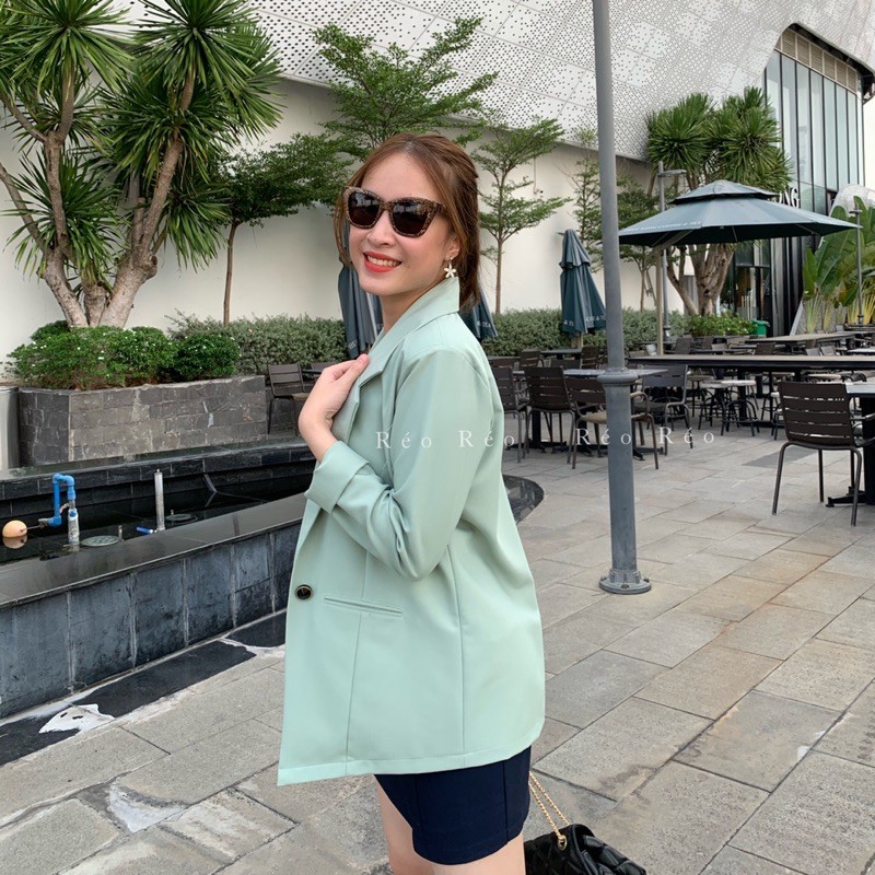 Blazer xanh ngọc Hương giang/ và N. Tây | BigBuy360 - bigbuy360.vn