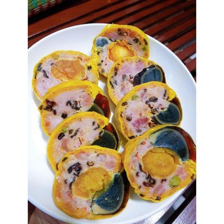 HCM-  ĐỒNG GIÁ CHẢ HOA,JAMPON TRỨNG MUỐI BẮC THẢO - đồ ăn vặt