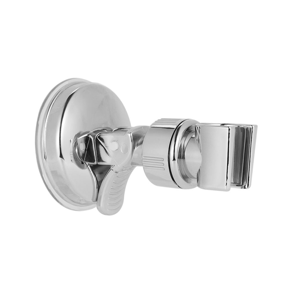 Shower Head Holder Wall Mounted Adjustable Shower Spray Bracket with Vacuum Suction Cup for Home Hotel Bathroom ELEN