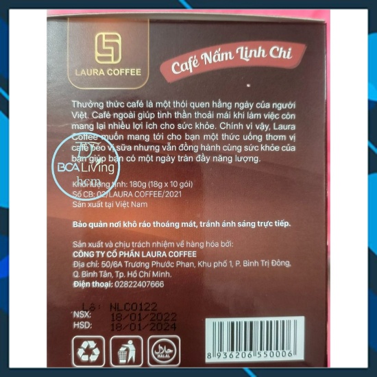 Cà phê đông trùng hạ thảo cà phê nấm linh chi Laura Sunshine Nhật Kim Anh thơm ngon đậm vị hảo hạng chất lượng .