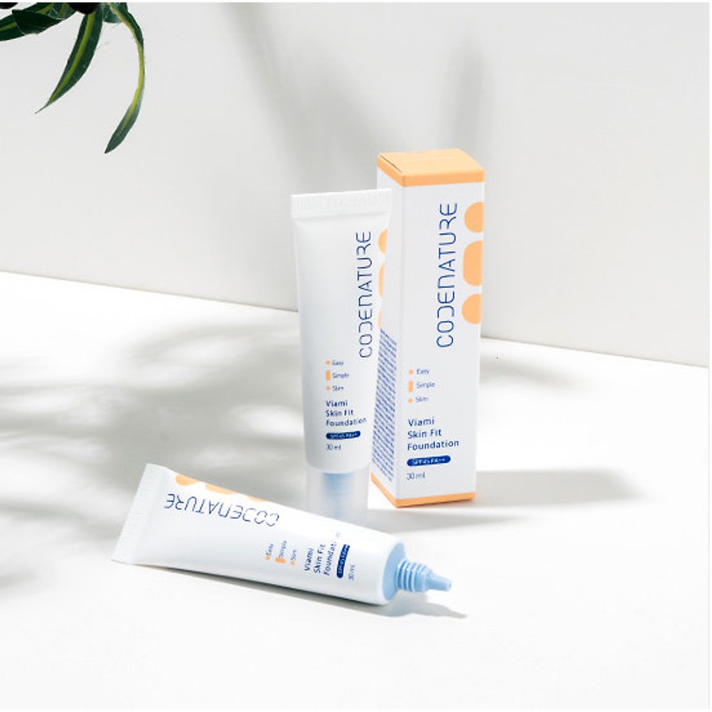 KEM NỀN CĂNG BÓNG DA CODENATURE Viami CAO CẤP 30ml