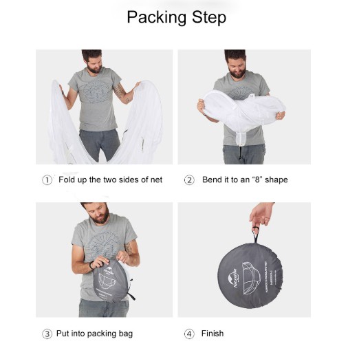 Màn võng chống côn trùng NatureHike NH18D003-C