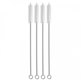 Ống hút inox cong + cọ rửa