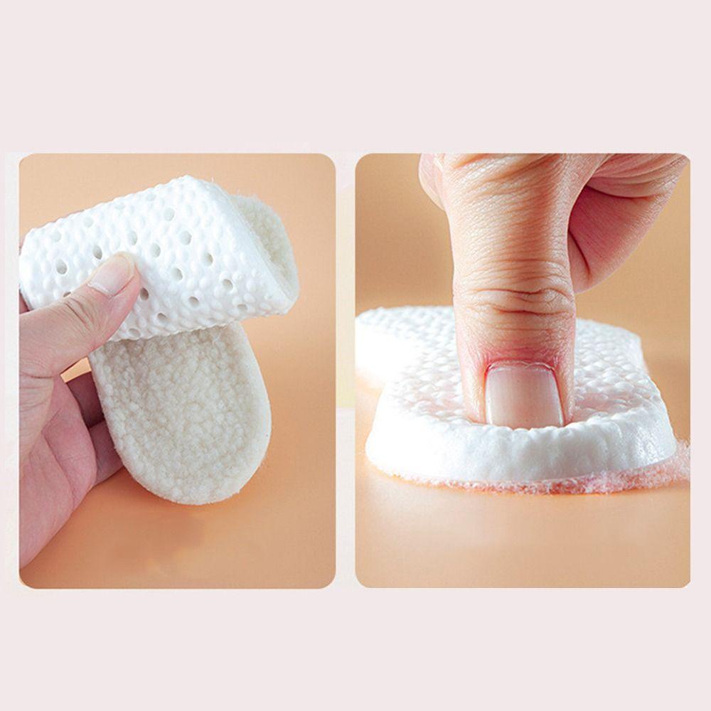 Miếng Lót Giày Bốt Đi Tuyết Bằng PU Lót Len Lưới Lông Cừu Mềm Mại Thoáng Khí Chống Sốc