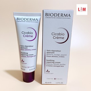 Kem dưỡng phục hồi da Bioderma Cicabio Creme 40ml [Chính Hãng]