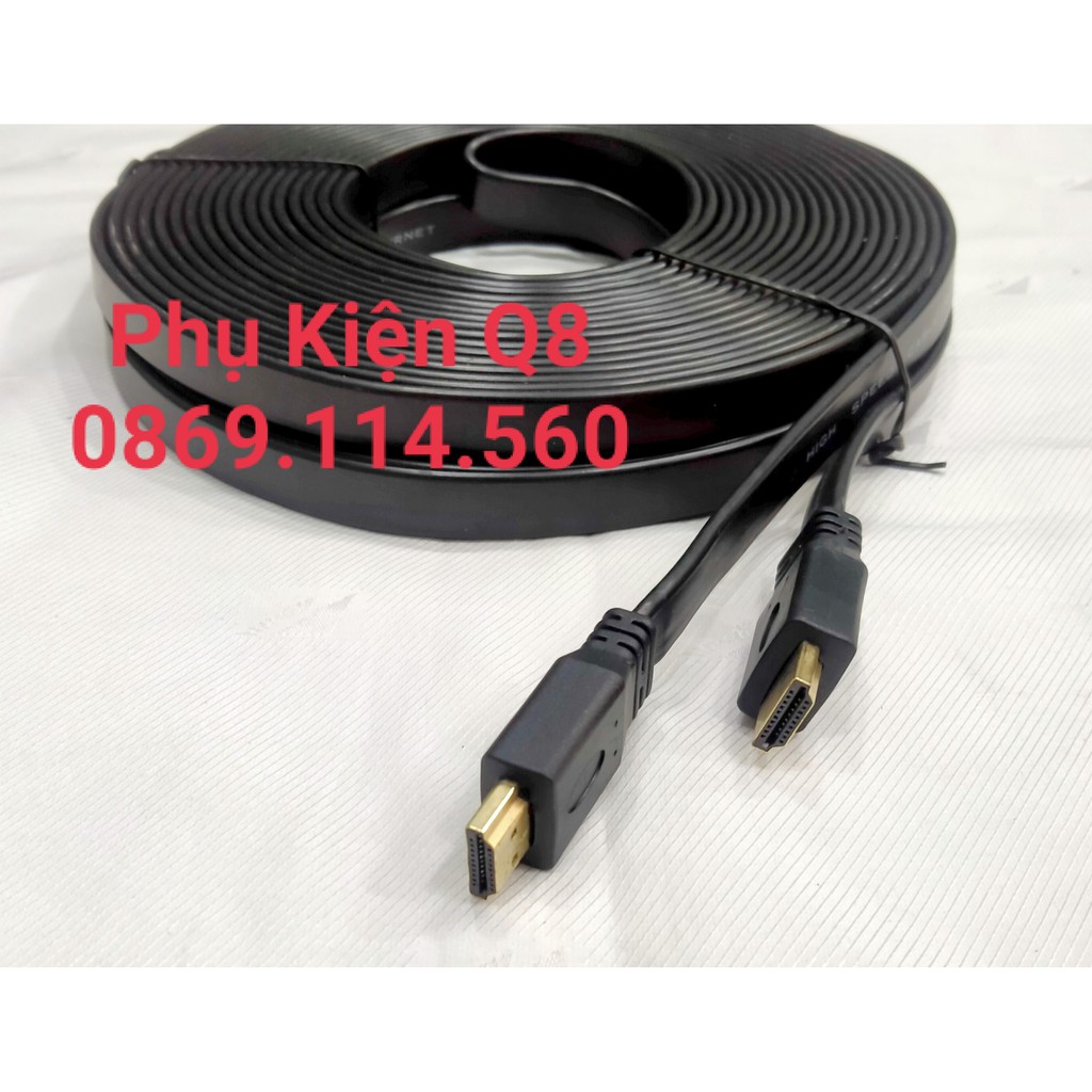 Cáp HDMI dây dẹp tốt dài 15m (YHB-115)