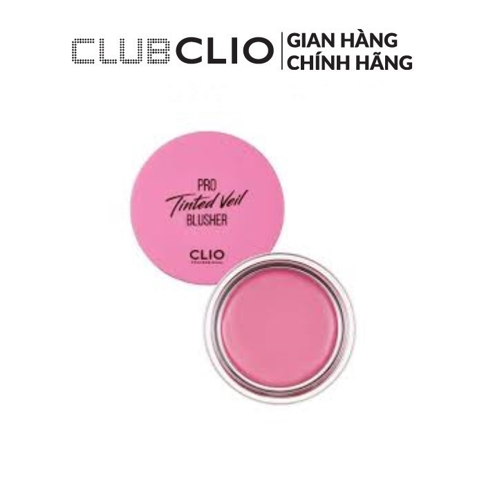 [Mã FMCGMALL - 8% đơn 250K] Má Hồng Trang Điểm Clio Pro Tinted Veil Blusher 006 Sweet As You 4.5G