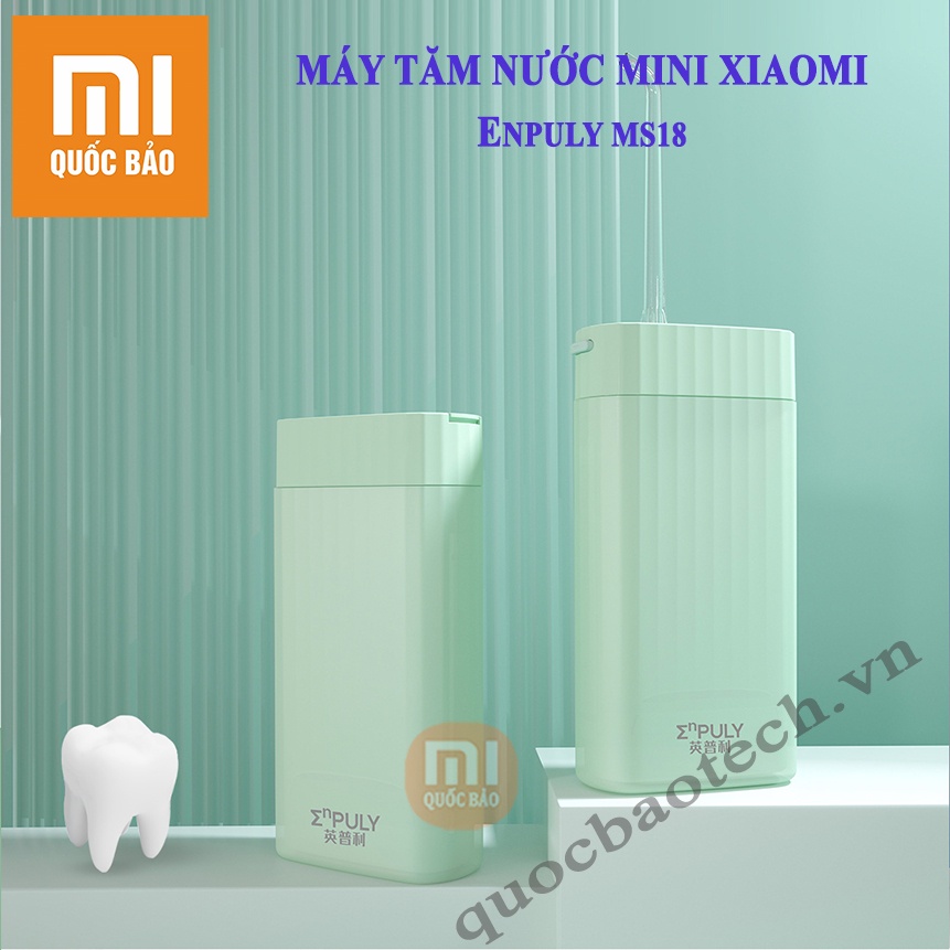 Máy tăm nước Xiaomi Enpuly Mini MS18- Chống nước IPX8, nhỏ gọn tiện lợi