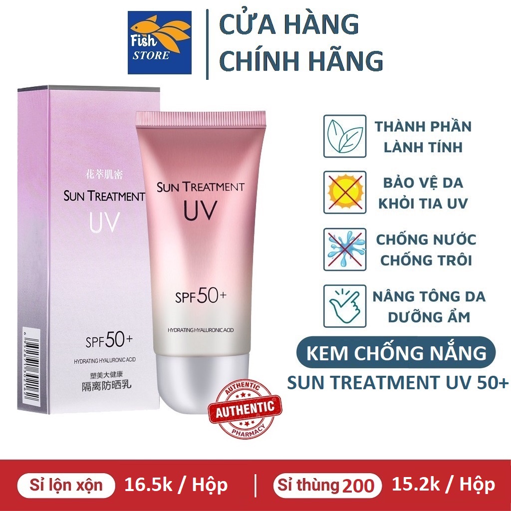 Kem dưỡng trắng da chống nắng Sun Treatment SPF 50+