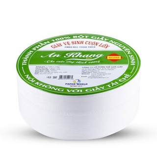 GIẤY VỆ SINH CUỘN LỚN AN KHANG