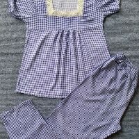 Đồ bộ tole cổ vuông tay con