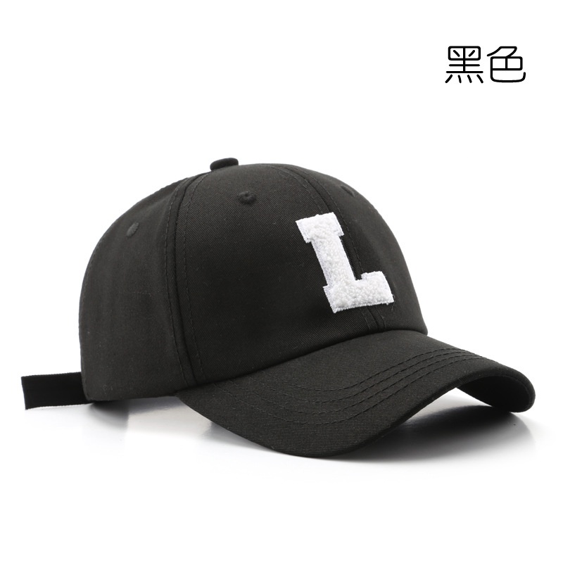 Nón lưỡi trai thêu chữ L thời trang retro