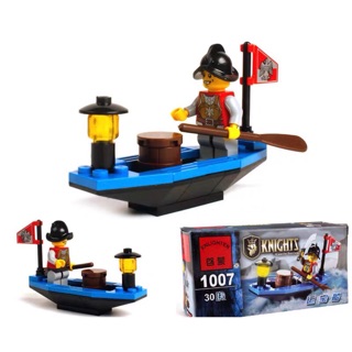 ✨✨ Lắp Ráp 1007 Lính Trung Cổ Chèo Thuyền ✨✨