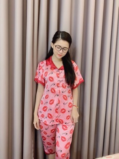 Đồ bộ pyjama bộ lửng