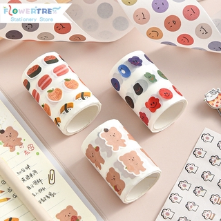 Cuộn Băng Keo Flowertree Với Họa Tiết Hình Hoa Đáng Yêu Dùng Trang Trí Nhật Ký