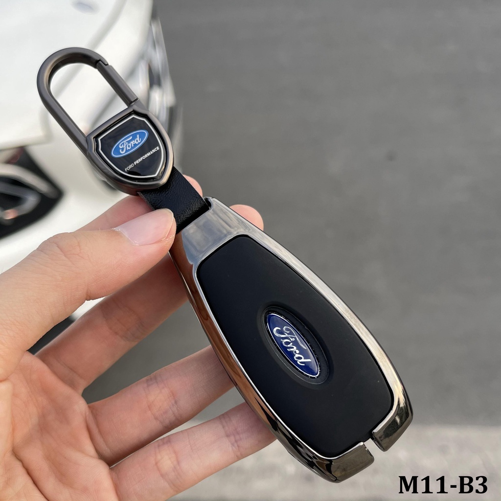 Vỏ ốp khoá xe hơi - Bọc chìa smartkey ô tô Ford EcoSport, Focus, Fiesta - pk.6