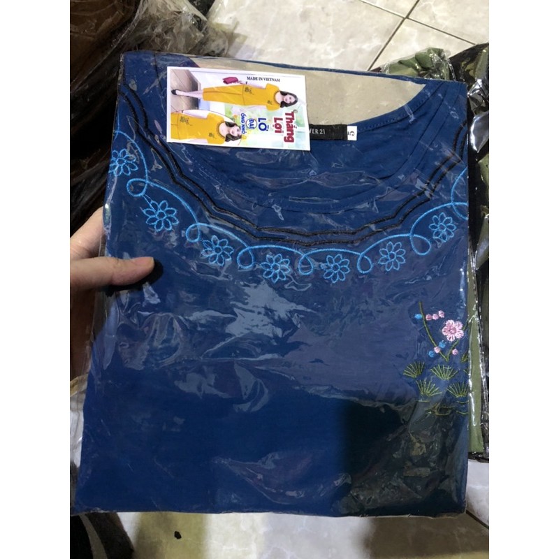 Đồ bộ trung niên vải đũi