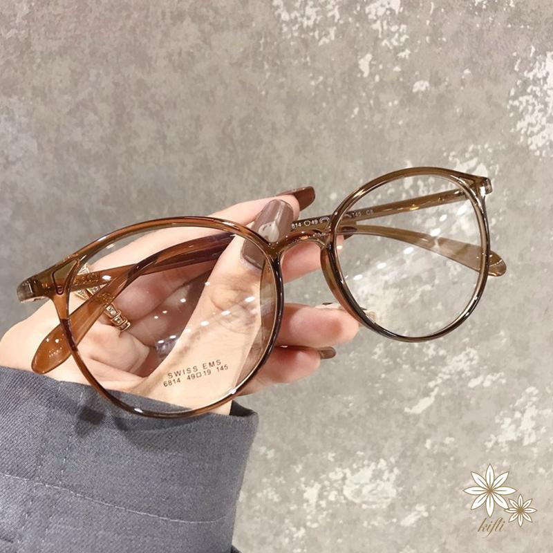 【kifli】Mắt Kính Gọng Phẳng Chống Ánh Sáng Xanh Thời Trang Cho Nữ