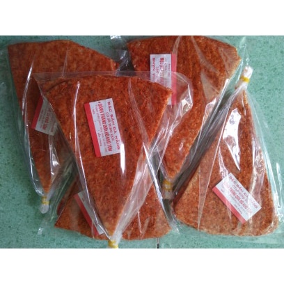 COMBO 4 GÓI BÁNH TRÁNG DỪA NƯỚNG BÒ KHÔ TÔM - siêu ngon y hình shop chụp