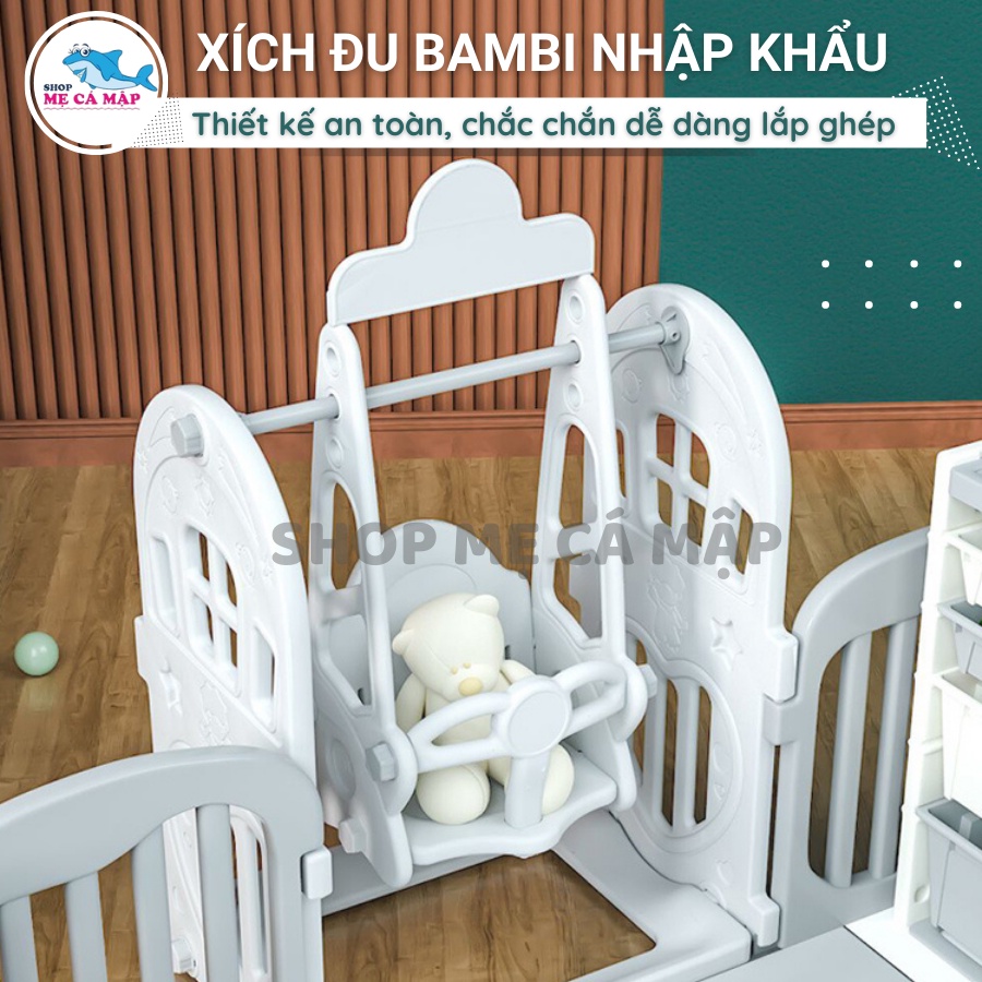 Xích đu bằng Nhựa Bambi Kids chắc chắn