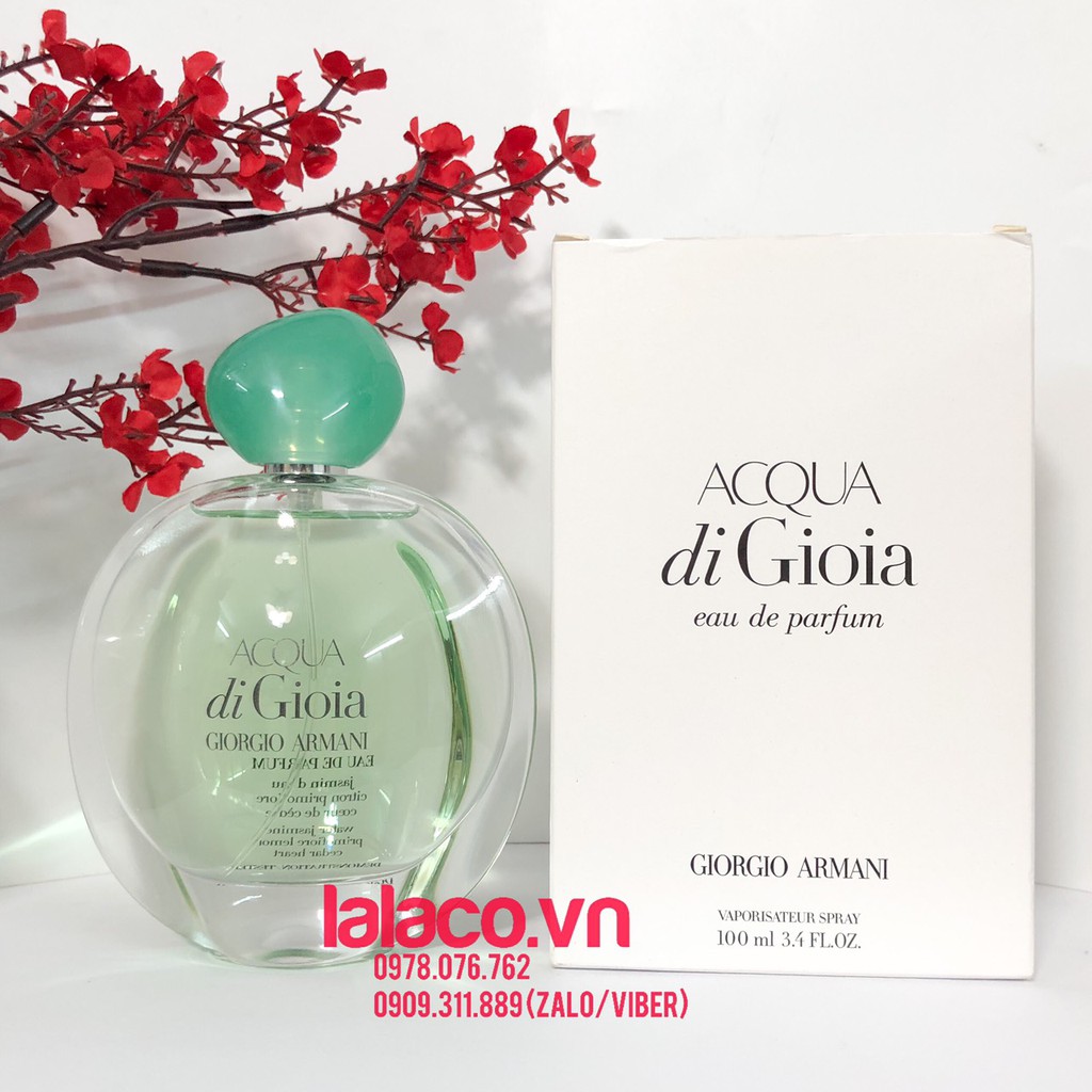 [Tester] Nước hoa Nữ Giorgio Armani Acqua di Gioia EDP 100ml