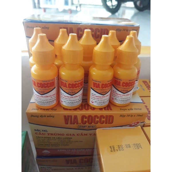 Via coccid cầu trùng thỏ ,gia cầm chai 10ml