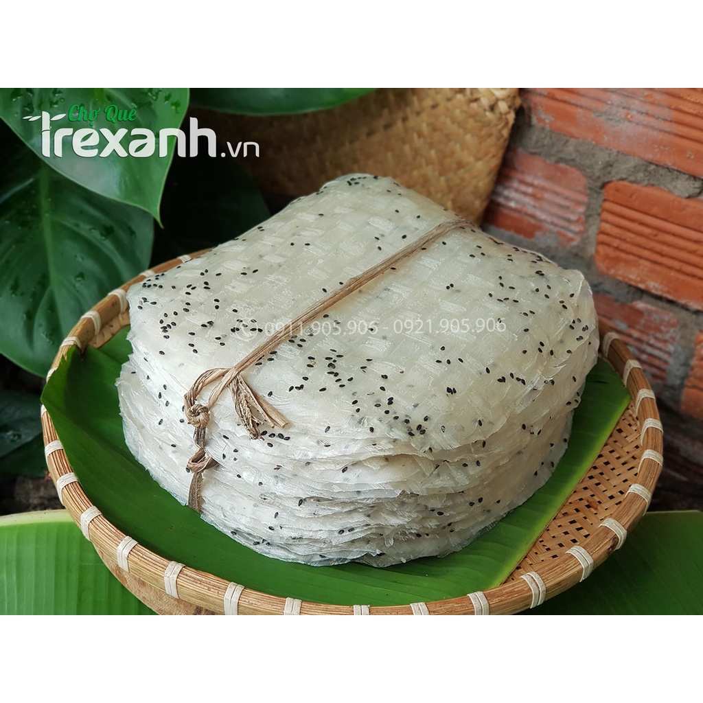 Bánh tráng gạo mè sống Bình Định - Đặc sản Tam Quan