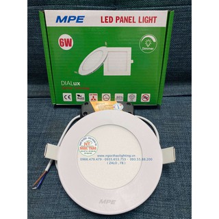 ĐÈN LED PANEL TRÒN MPE RPL-6T 6W (Chính Hãng )