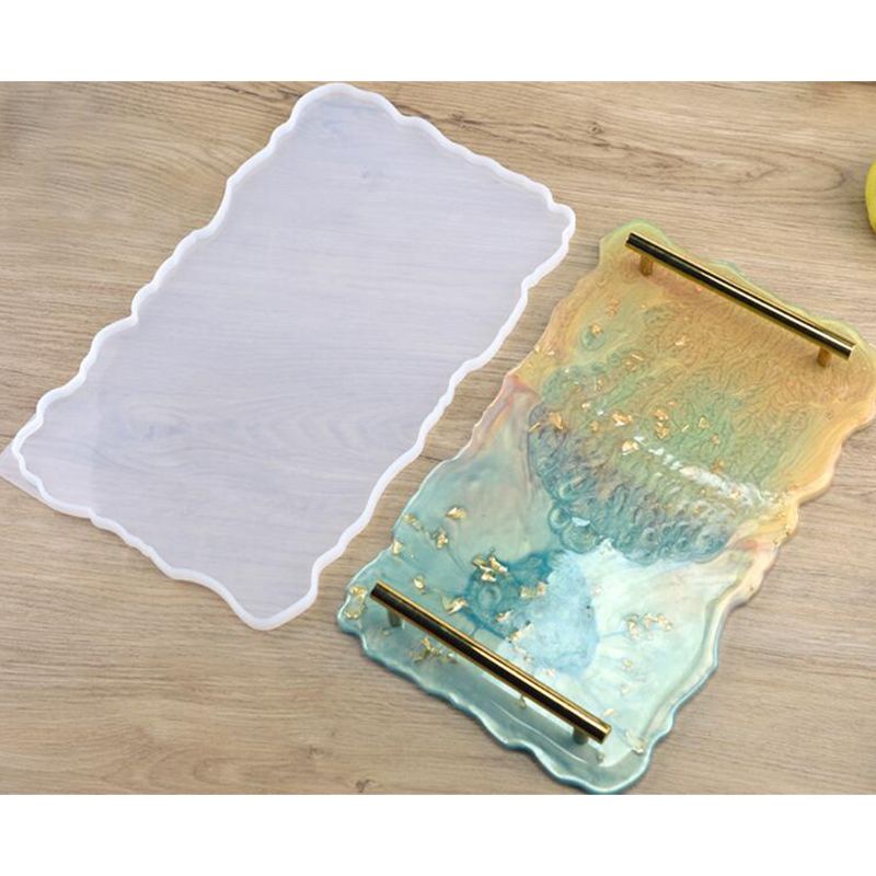 Khuôn Silicon Làm Khay Đựng Trang Sức / Kẹo / Trái Cây Thiết Kế Độc Đáo Tiện Dụng