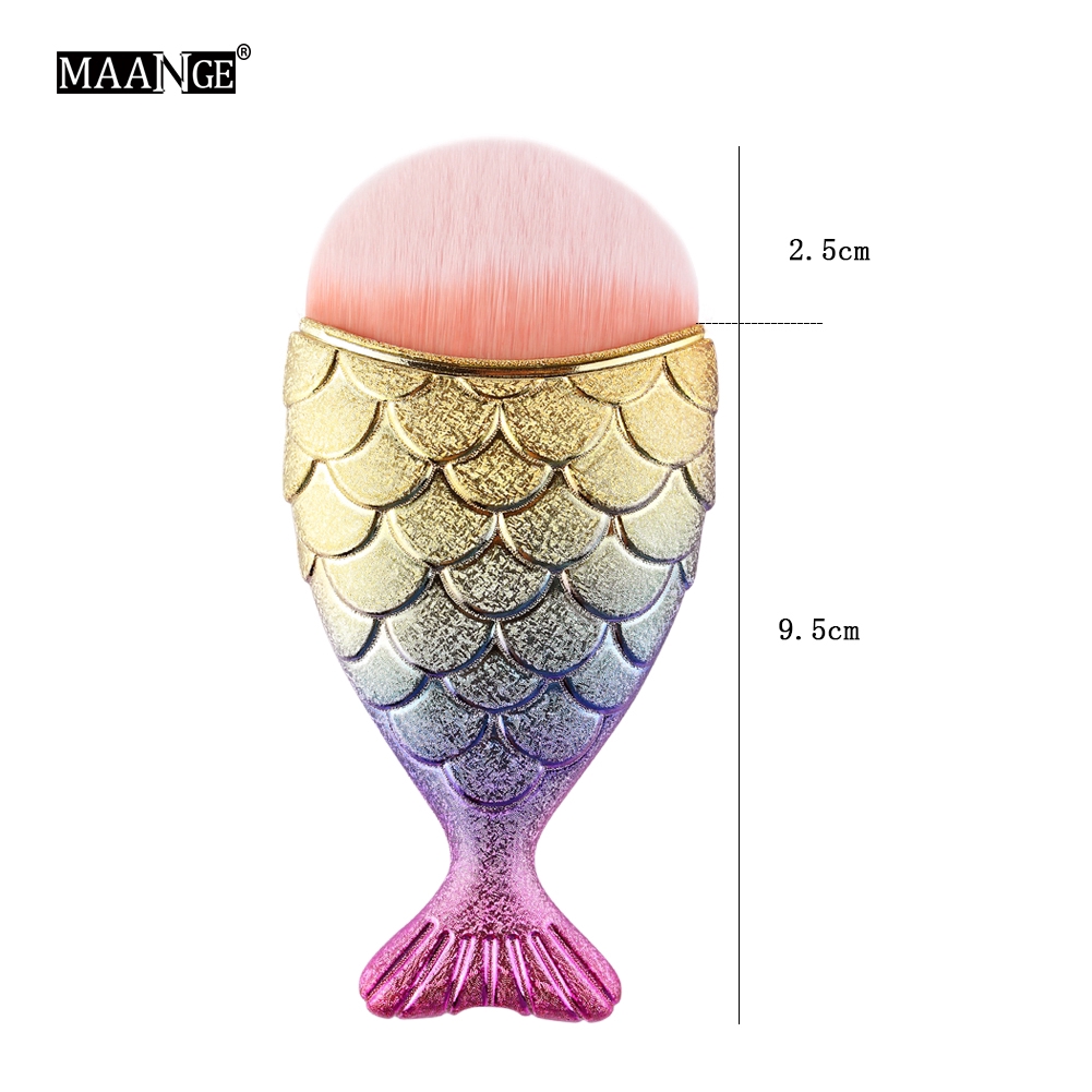 Cọ trang điểm phấn nền MAANGE hình con cá dễ thương
