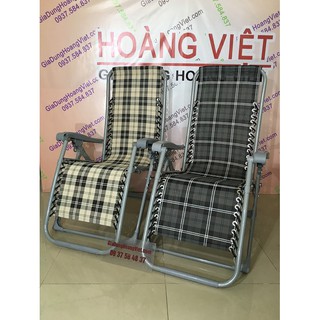 Ghế Xếp Thư Giản Kasuma Khung Sắt Hoặc Inox