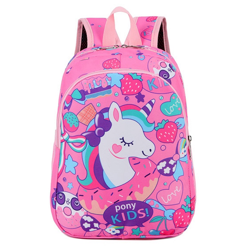 Ba Lô Đi Học Cho Búp Bê Barbie Kèm Hộp Đựng Bút Chì Dễ Thương Cho Bé Gái