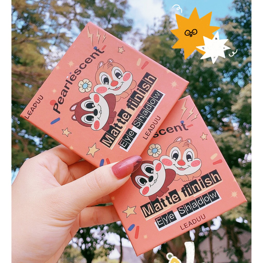 Phấn Mắt Von Gee 9 Màu Nội Địa Trung Hình Chú Sóc